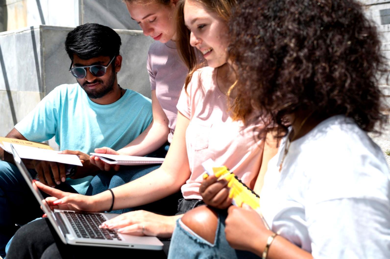 Business owner analyzing financial performance metrics